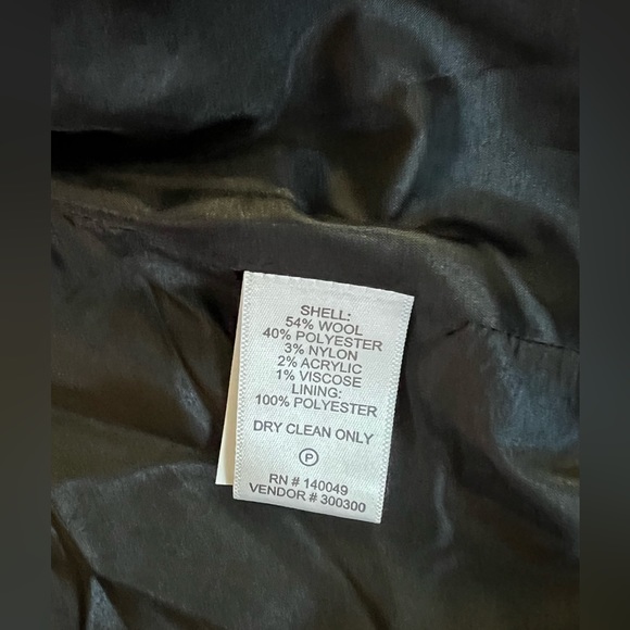 🦊Vintage Chadwick’s Boston Grey/Red Plaid Wool BlazerJacket Sz14P Holiday Ready - Picture 7 of 12